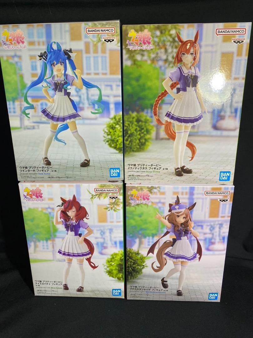 【新品未開封】ウマ娘　チームカノープス　フィギュアセット Amazon | ウマ娘 フィギュア チームカノープス ターボ イクノ ネイチャ
