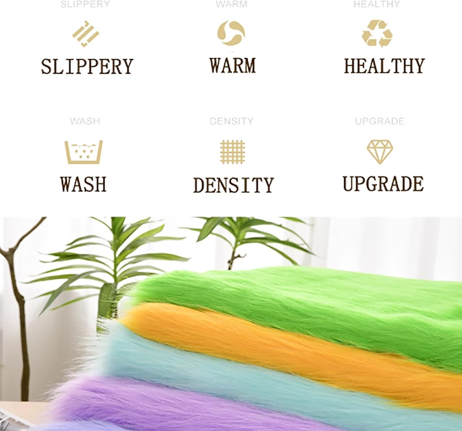 Soft Faux Fur Fabric Long Pile 12cm Artificial Fur Material for Costumes Upholstery Plush Projects Handmade Cosplay Costume(12 Green)