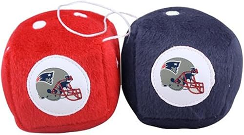 Miniatura 10 de Dados de felpa de equipo de fútbol de la NFL para automóviles