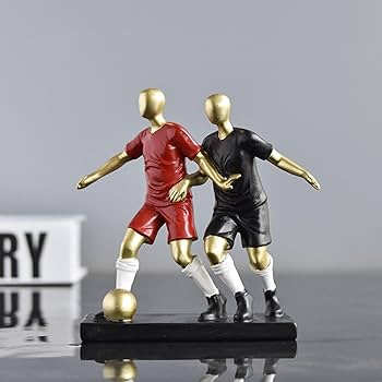 Amazon.co.jp: Yoryu サッカー選手の装飾品、サッカー選手モデル