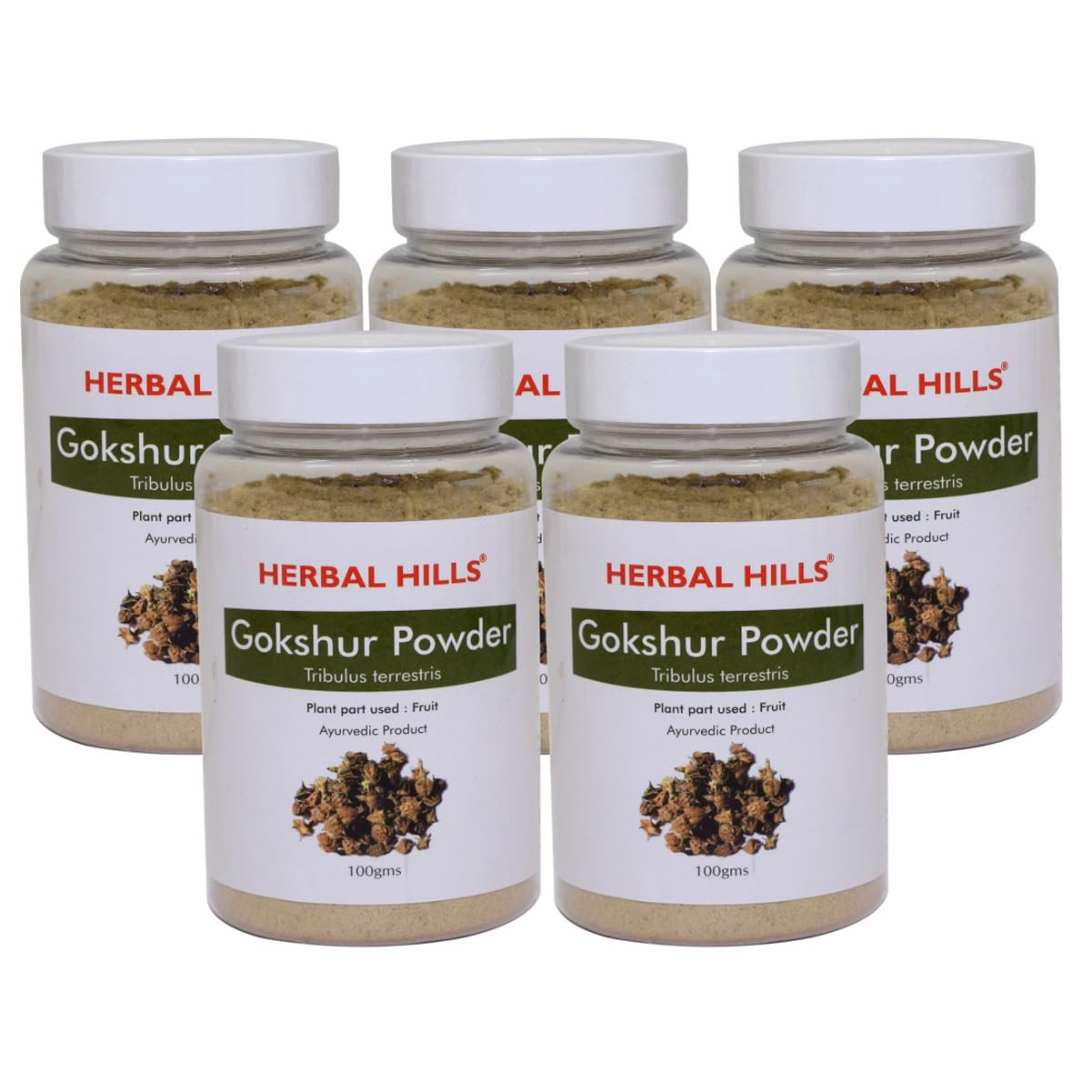 Herbal Hills Gokshur Powder (100 gms Pack of 5) (B07KPGFTXJ) Amazon Price History, Amazon Price Tracker