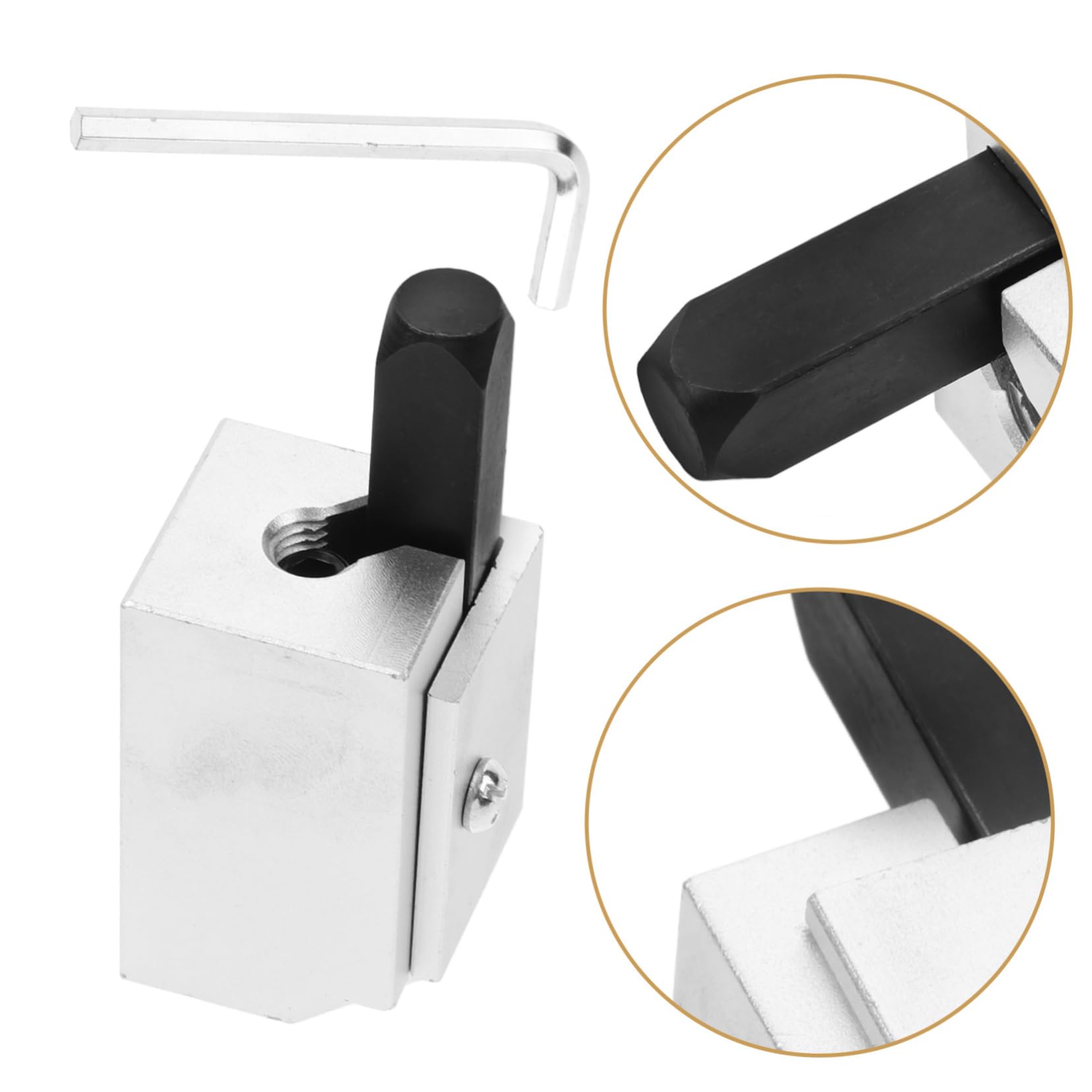 NUOBESTY 5 Pezzi Di Scalpello Ad Angolo Retto Per Legno Mortasa Porta Quadrata Scalpello Angolare In Metallo Scalpello Angolare In Metallo Scalpello Angolare Resistente All'Usura