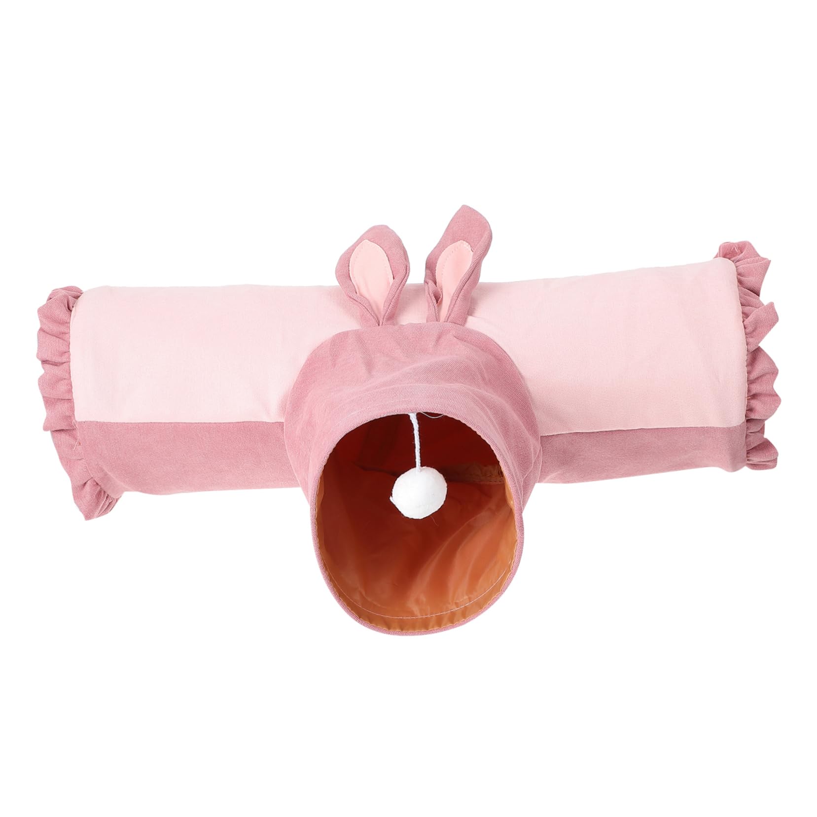 SUPVOX T Shaped Pet Tunnel 3-Way Rabbit/Hamster Tube for Small Animal Enclosure Accessory