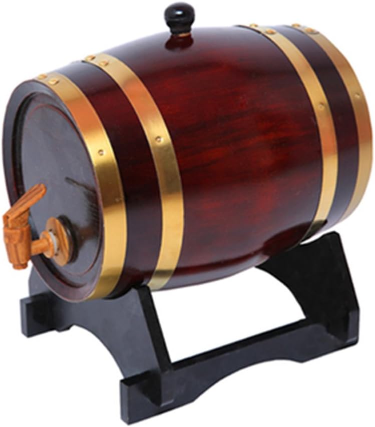 1.5L Oak/Timber/Wooden/Wine Barrel Beer Whiskey Rum Brewing Port Kegs