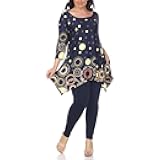 Women's Erie Tunic Top with Side Pockets & Shark Bite Hemline