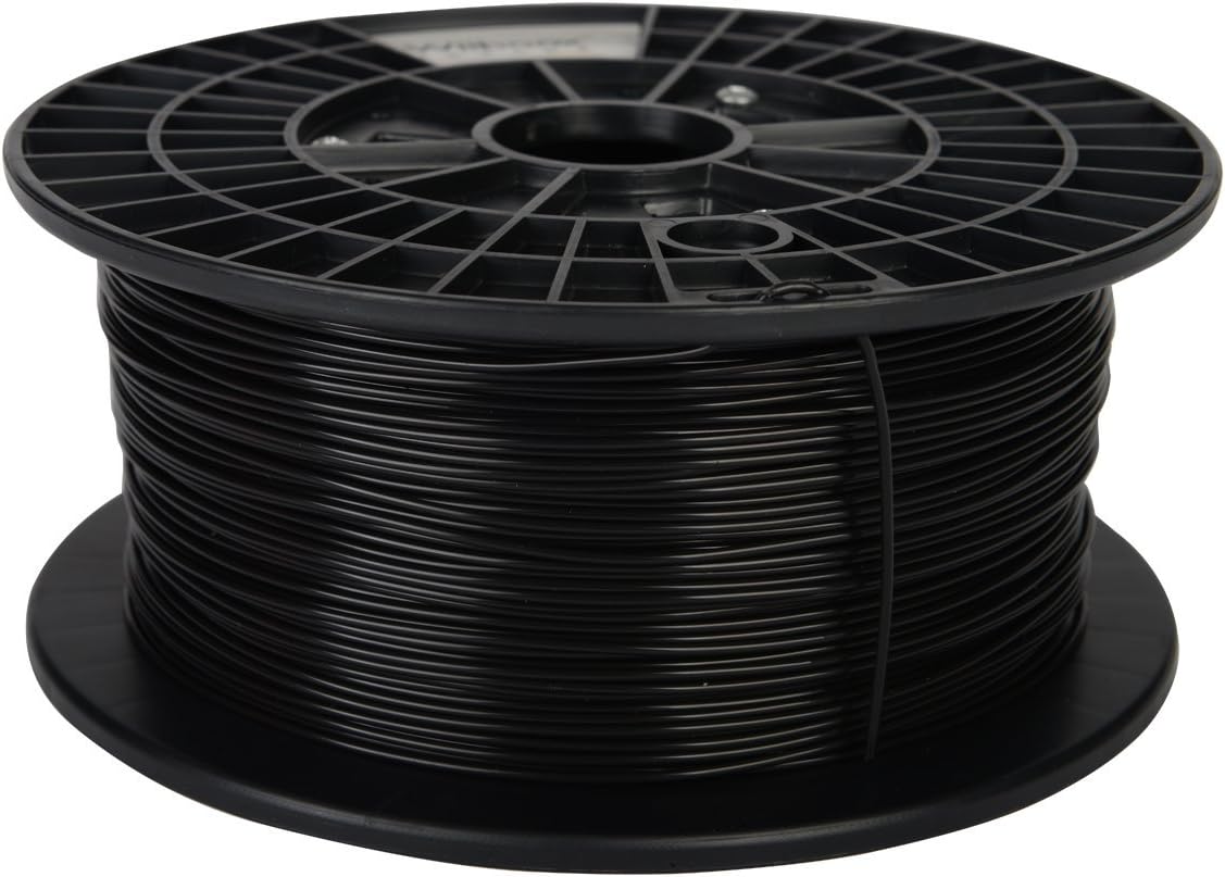 Wiiboox ASCLS00024 Pro Series Printing Filament For 3D Printer, PLA, 1.75 mm Diameter, 1000 g Spool, Black