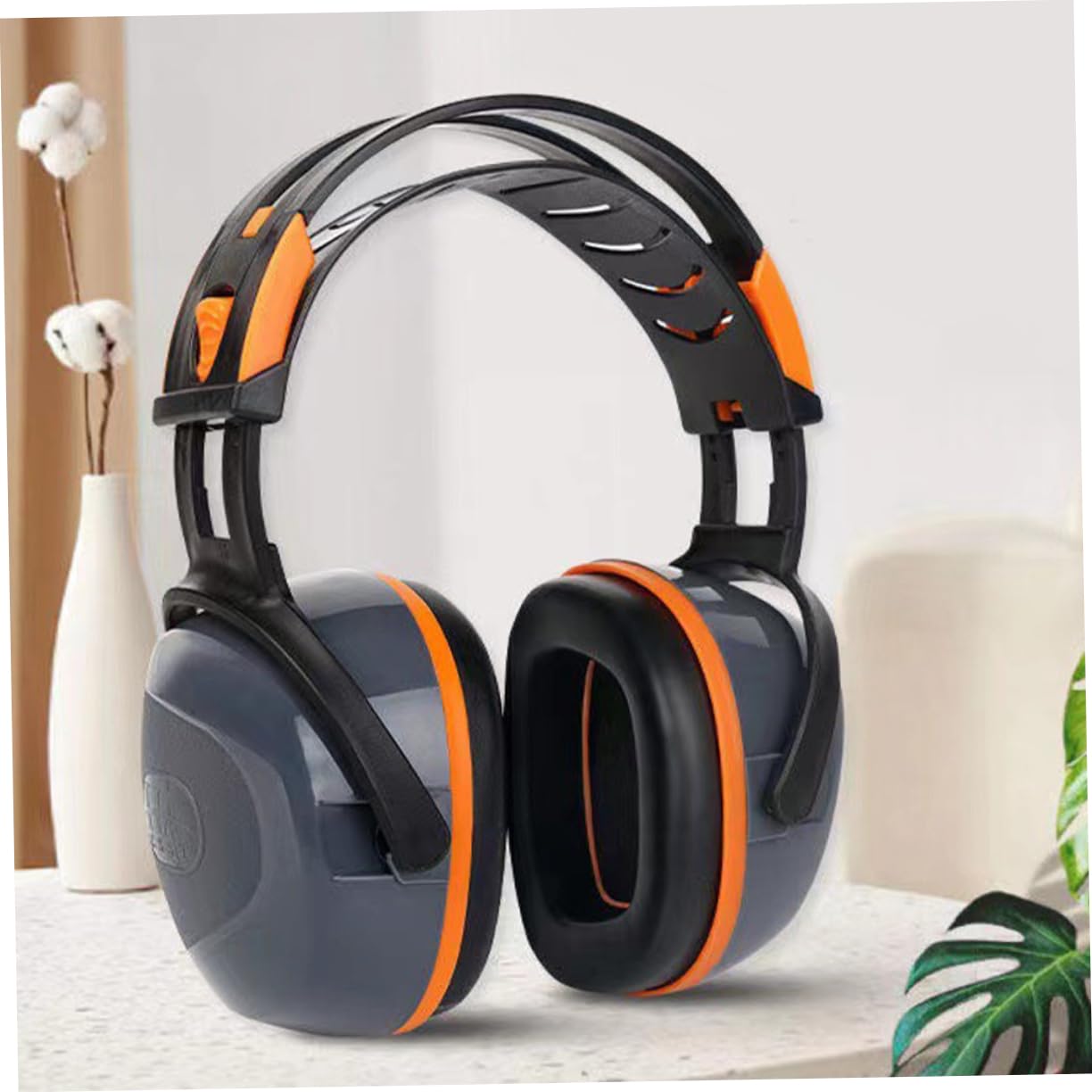 Angoily 4Pcs Protector antiruido auriculares plegables noise cancelling enchufe de oído manguitos enchufar orejeras antiruido dispositivo de cancelación de ruido protección auditiva AbS