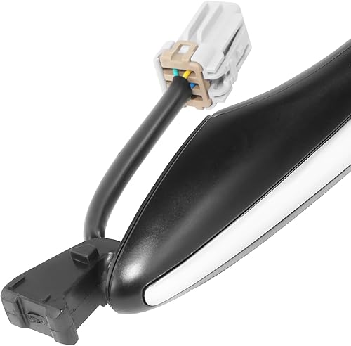 Miniatura 3 de Auto Dynasty Manija de puerta exterior delantera de coche estilo fábrica con orificio para llave y entrada inteligente compatible con Forte Koup