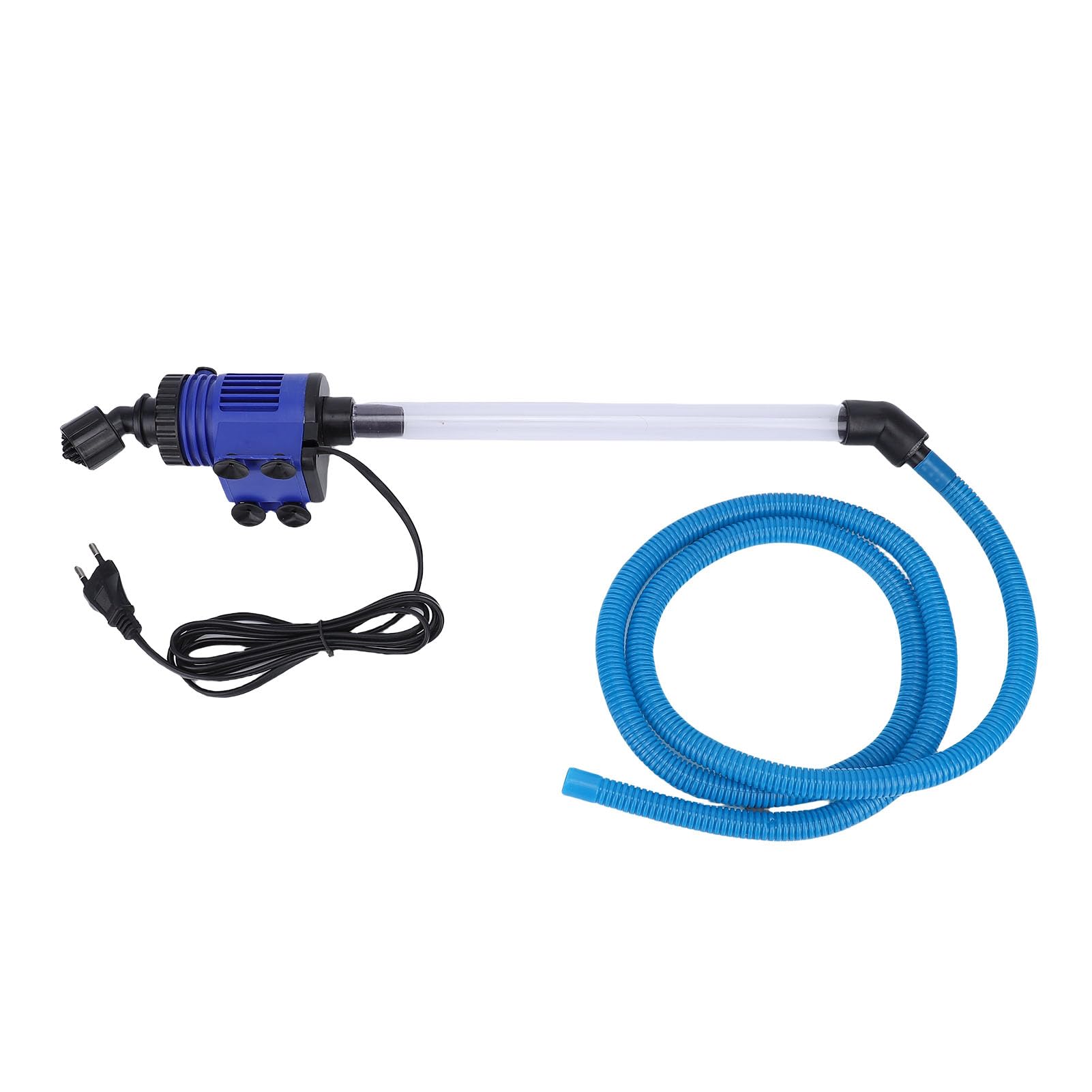 Aspirateur électrique pour Aquarium Mavaol, Nettoyeur de Gravier, Filtration Haute efficacité, Outil de Nettoyage pour Aquarium, Lavage du Sable et des excréments de Poissons