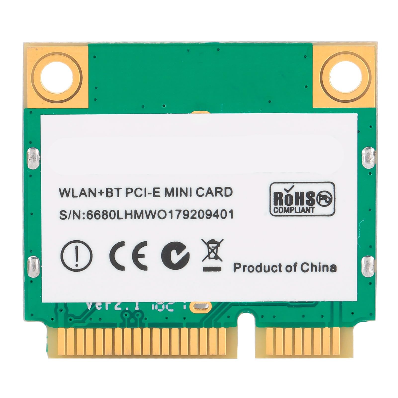 Carte Wi-Fi Mini PCI-E Bluetooth 4.1 - Dual Band 2.4G/5G (867Mbps) - Compatible Ordinateurs Portables
