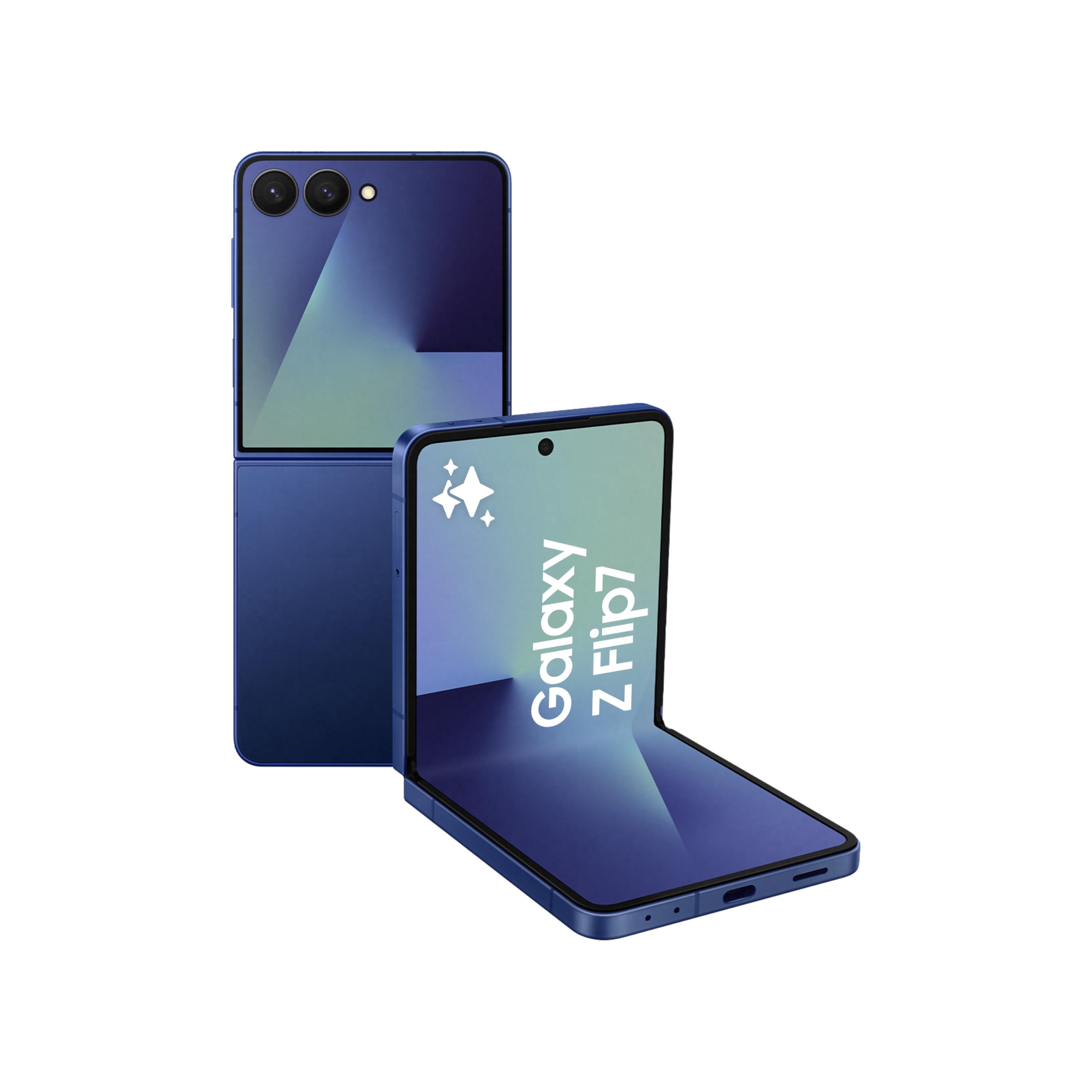 Galaxy Z Flip7 本体 ブルー 16GB 1TB Samsung Galaxy Z Flip7, Yapay Zeka Telefonu, Mavi Gölge, 512GB