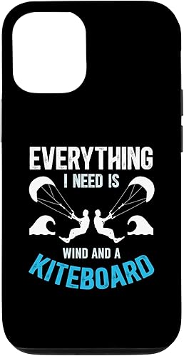 iPhone 15 Pro Wind And A Kiteboard Kitesurfing Kitesurf Kiteboarder Case