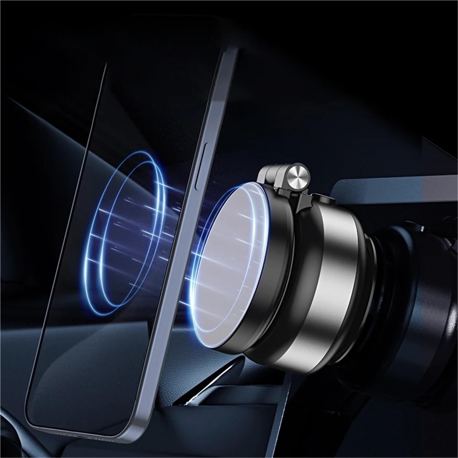 Soporte Movil Coche Supporto Telefono Auto Supporto per Telefono a Ventosa Magnetica per 16/15/14/13/12 PRO Max Plus Supporto per Telefono per Auto Regolabile a 360° Supporto per Auto