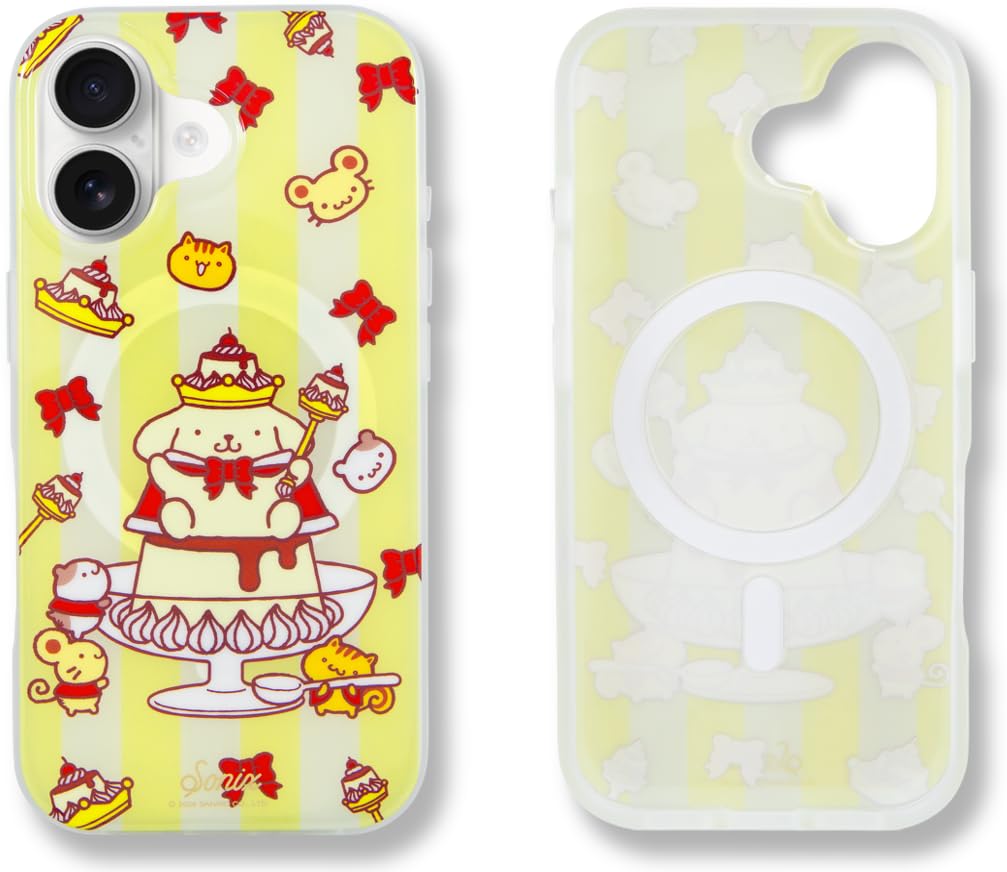 Coque iPhone 17 Pro MagSafe Sanrio Sonix antichoc Pompompurin 3m - 8