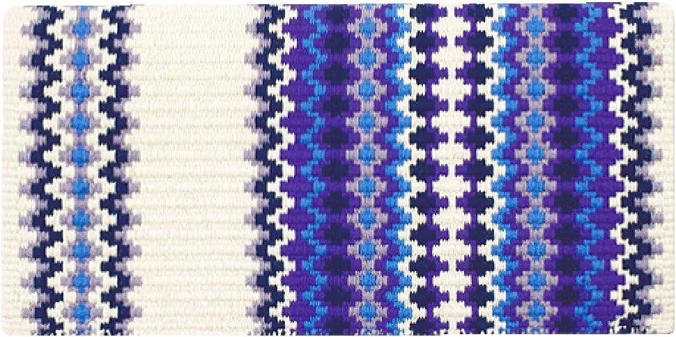 HUMAYL Saddlery Saddle Pad/Blanket for Horses Western Show Horse Saddle Blanket New Zealand Design Handmade Wool Saddle Blanket Top Wool Saddle Pad Regular Size : 34" L x 36" W x 1" inches PAD0201