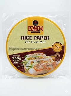 ISHIN Rice Paper for Fresh Roll – Fresh Spring Roll Rice Paper – 250 gm
