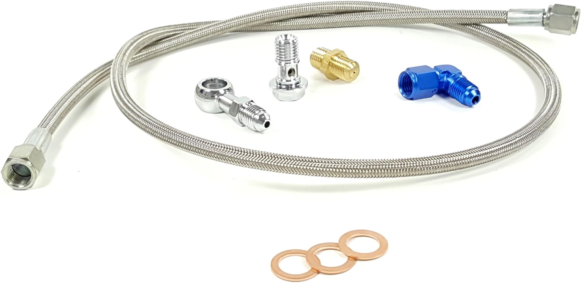 Aeroflow Stainless Steel Double Banjo Bolt M10 X 1.0mm (AF306-03