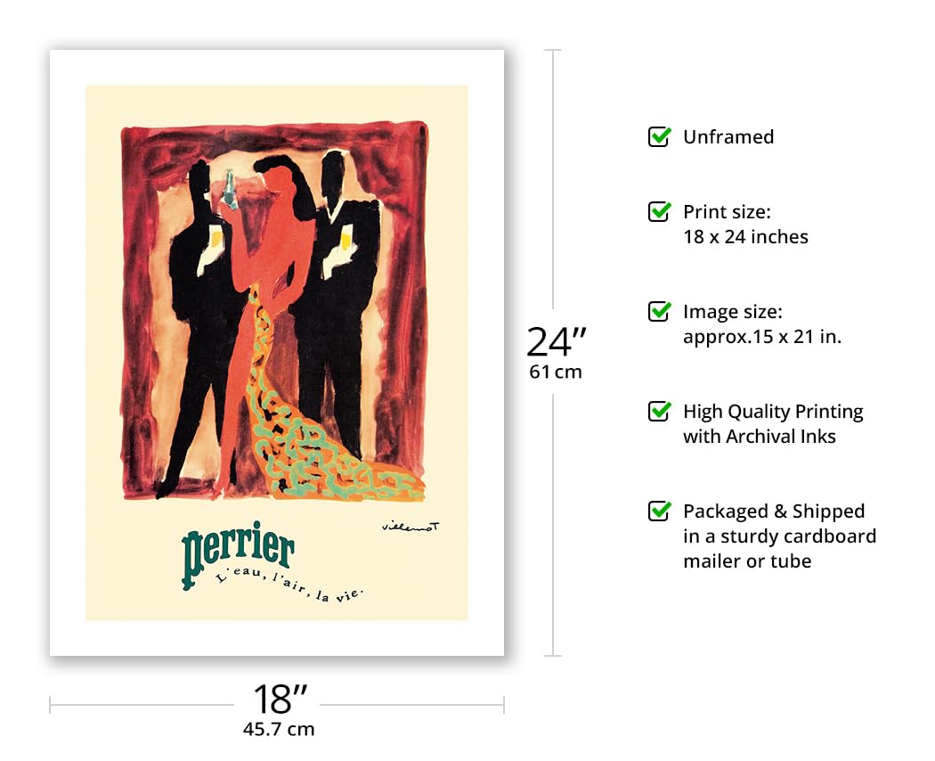 Amazon.com: Perrier - Water, Air, Life (L'eau, L'air, La Vie