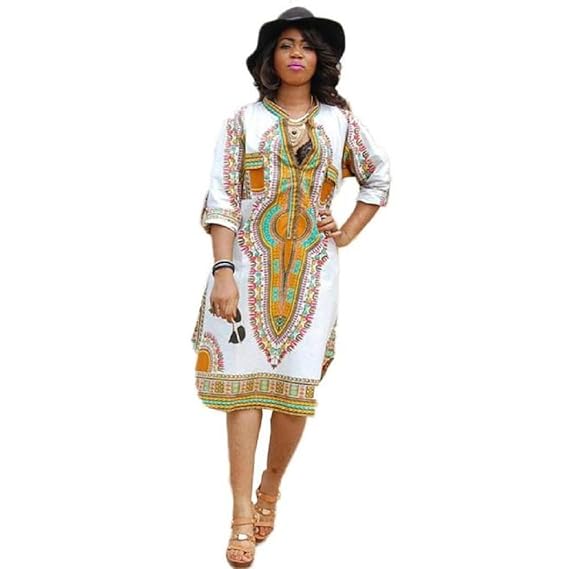 african stretch dresses