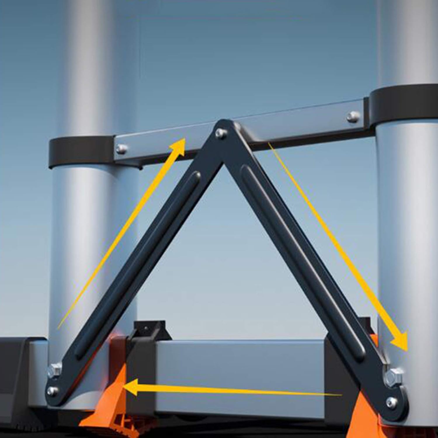 炎を模した錆びた鉄のオブジェ アンティーク