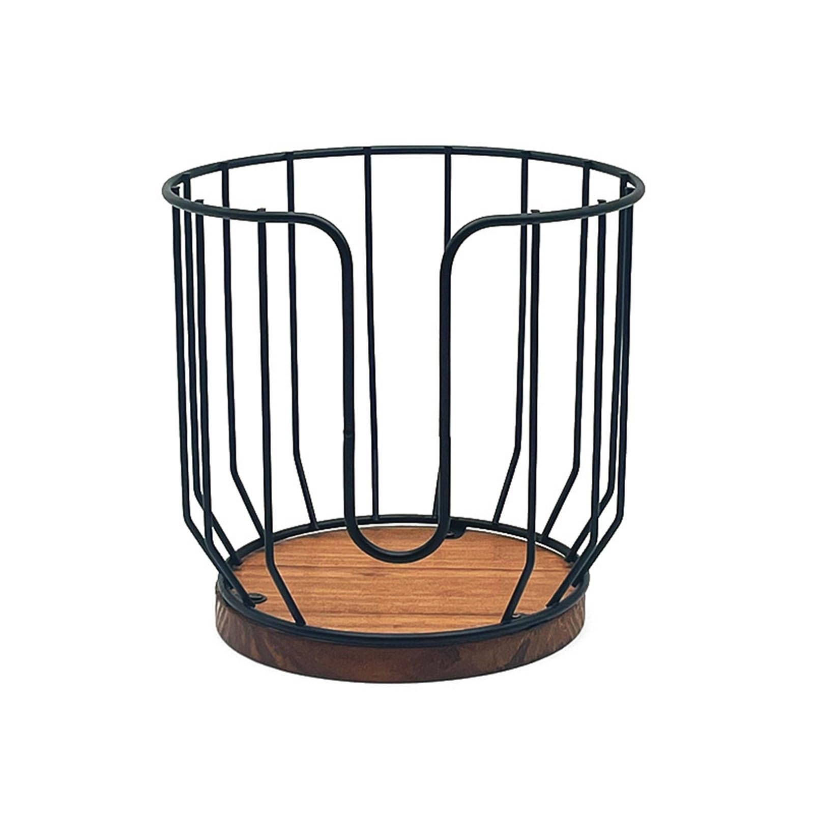 Tsophreniq Pods Basket Practical Coffee Organizer Storage for Kitchen Countertop Large Capacity Coffee Dispenser Iron Storage