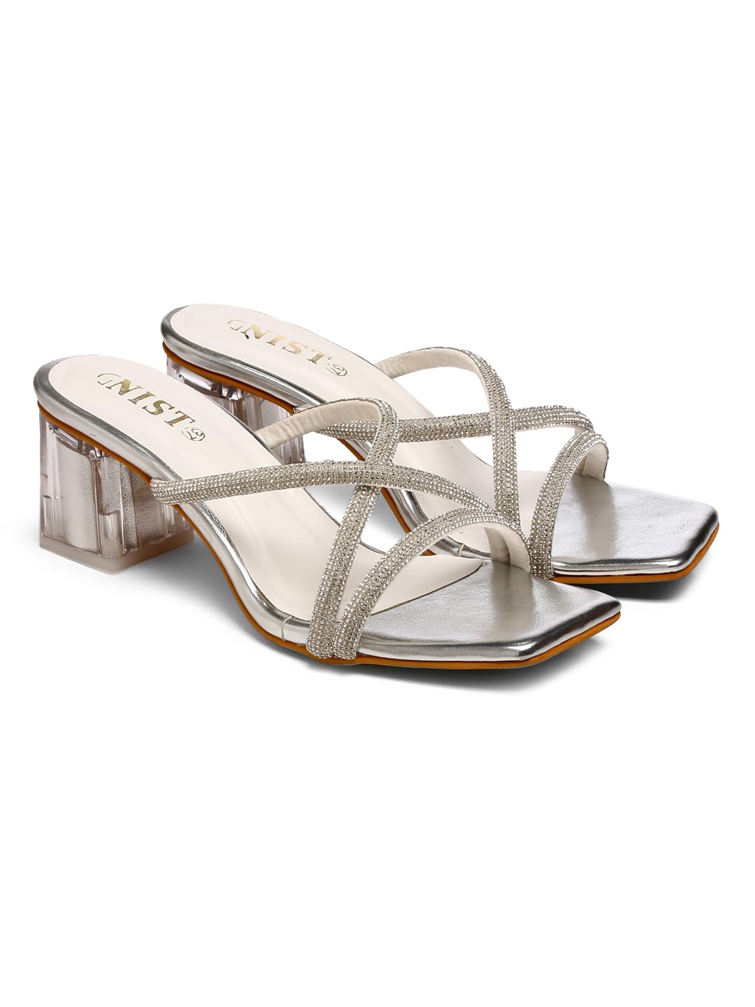 See full amazon price history chart for GNIST Silver Embellished Cross Strap Block Heel, Stylish Fashion Sandal, Comfortable & Lightweight, Office, Party and Formal Occasions for Women Footwear, Size Uk - 3 GNIST Silver Embellished Cross Strap Block Heel, Stylish Fashion Sandal, Comfortable & Lightweight, Office, Party and Formal Occasions for Women Footwear, Size Uk - 3 (B0CWDYN97K) Amazon Price History, Amazon Price Tracker