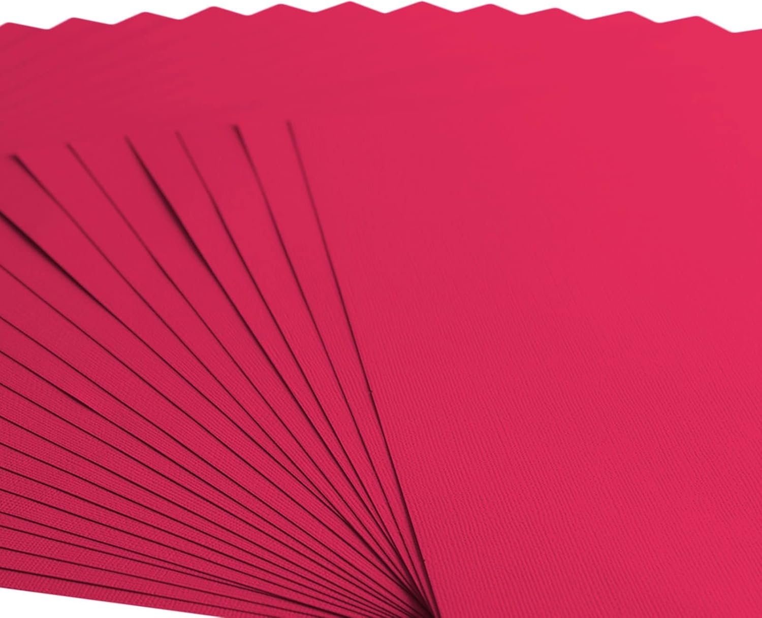 Vaessen-Creative Florence Textured Cardstock, Red Coral, 216 Grams, 12x12 inches, 20 Sheets, for Scrapbooking, Card Making, Die Cutting and Other Paper Crafts, 30.5x30.5cm