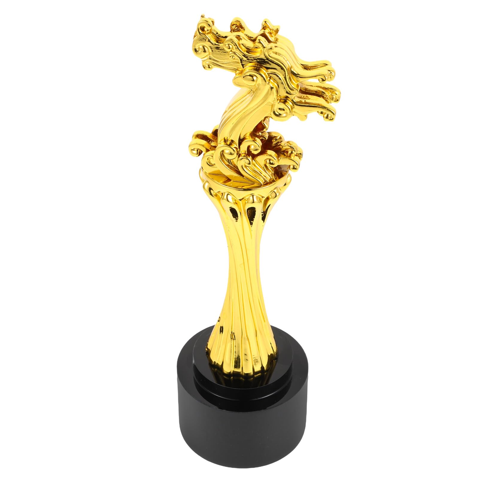 Toyvian Drachenboot Trophäe aus Resin und Kristall Eleganter Siegerpokal mit Einzigartigem Design Langlebiger Team Preis für Schüler und Partydekoration