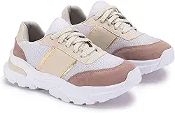 Tênis GuGi Feminino Casual Fiorella Sola Alta Macia Esportivo 622-GG