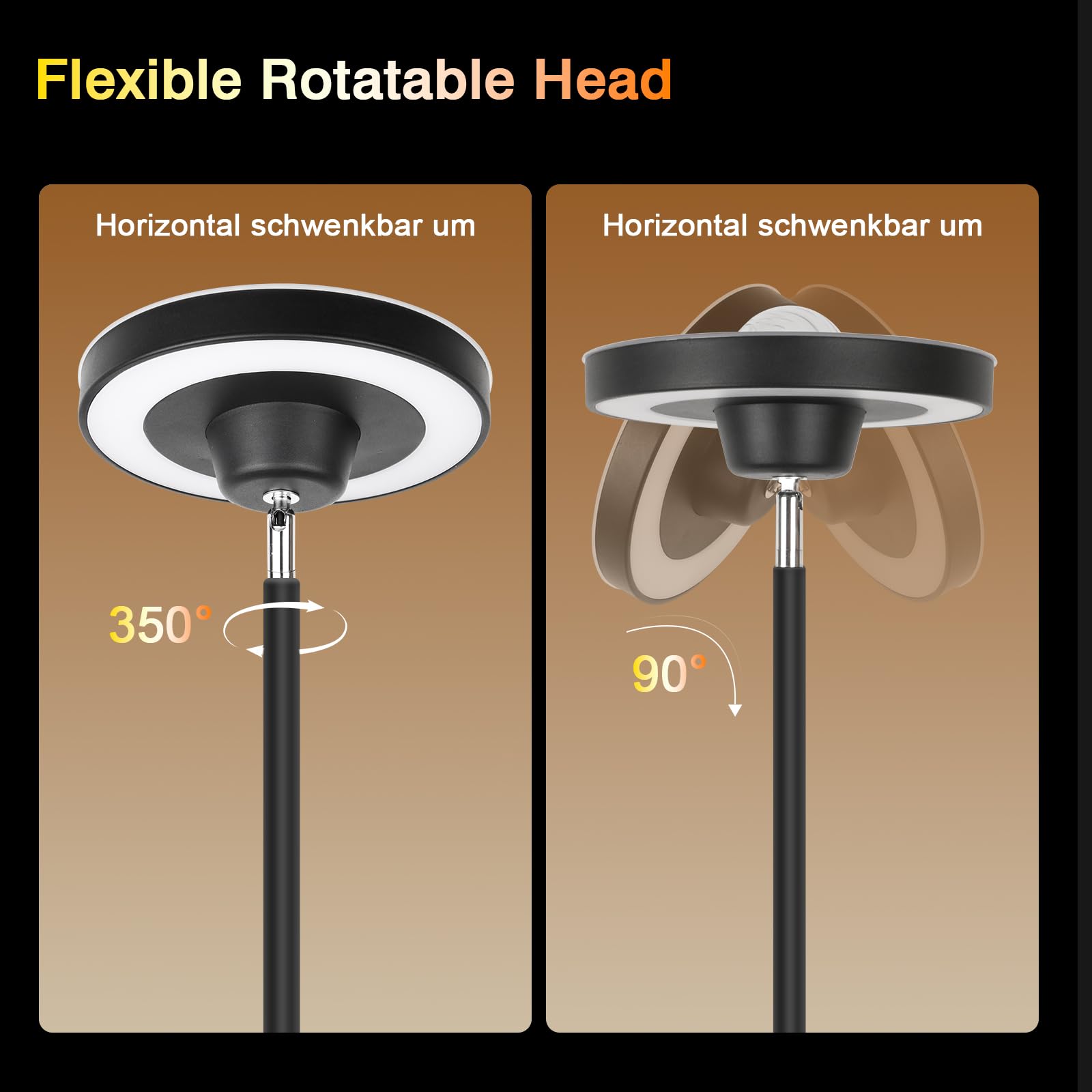 Lampada da terra LED RGB per soggiorno con telecomando, proiettore cielo stellato, lampada da terra dimmerabile con lampada da lettura e timer, bianco caldo e bianco freddo, lampada da terra nera per