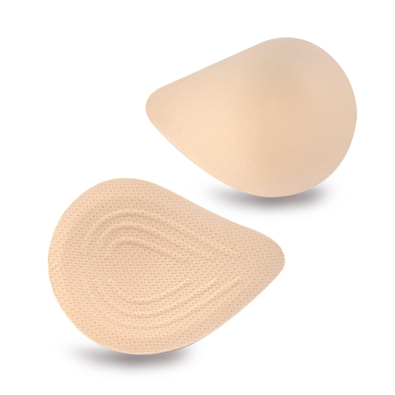NALACAL Breast Form Triangle&Spiral Post Mastectomy Prosthesis Bra Pads Breast Light-weight Boob