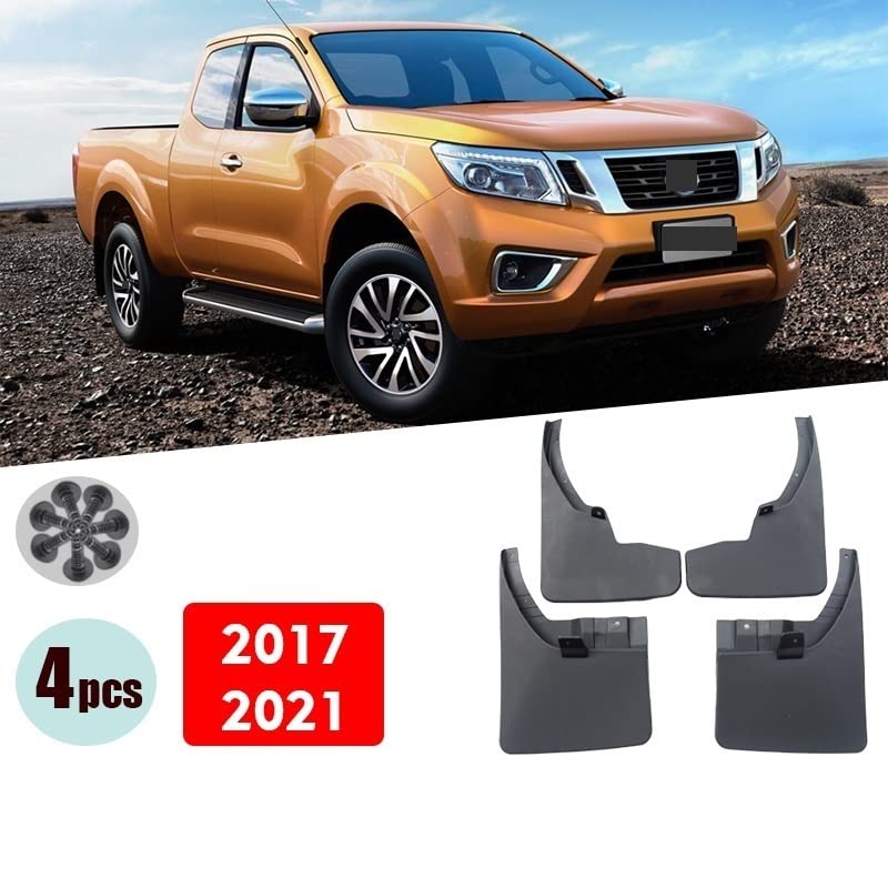 Bavettes Nissan Navara 2017-2021 contre la boue et les impacts de graviers - 2