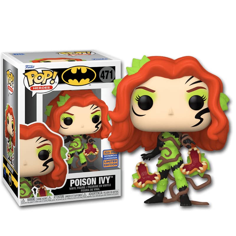 POP! Heroes: DC - Poison Ivy with Vines - DC Comics - Collectable Vinyl Figure - Gift Idea - Official Merchandise - Toys for Kids & Adults - Movies Fans - Model Figure for Collectors