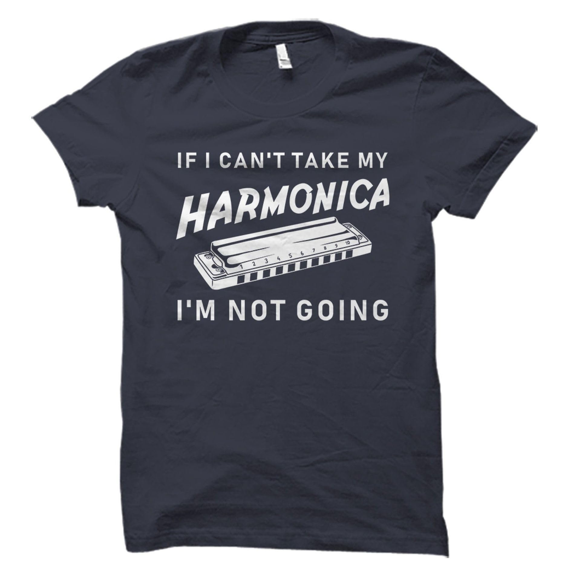 GenericHarmonica Shirt Harmonica T-shirt Harmonica Gift French Harp Shi
