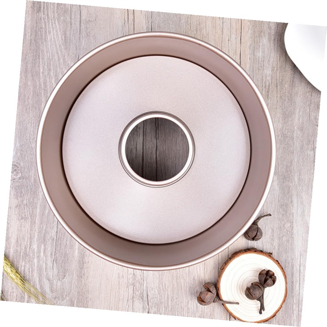 Stampo per Torta in Acciaio al Carbonio Fondo Removibile Antiaderente 21x21x10 Cm Facile da Sformare Teglia per Cheesecake e Dolci e Adatto a Forno Casalingo