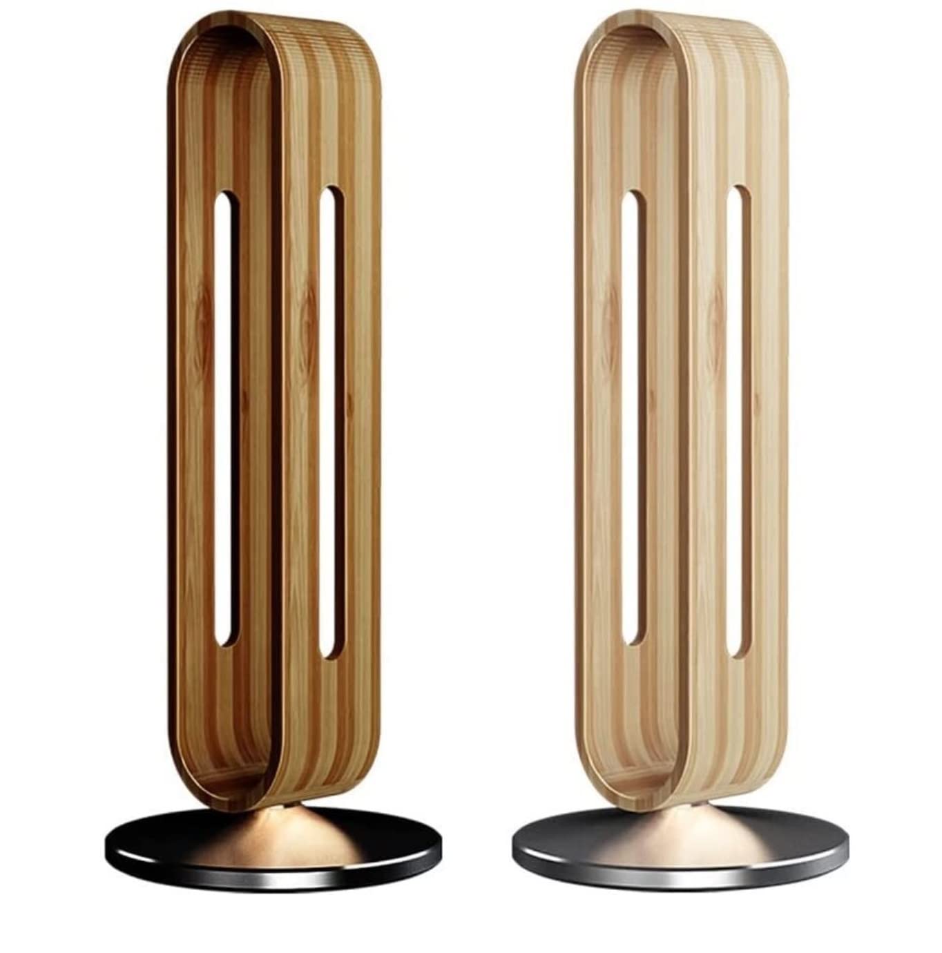 Supporto per Cuffie Creativo Auricolare Espositore Appendiabiti Supporto Staffa Legno Alluminio sopra L'orecchio Headphone Stand(A)