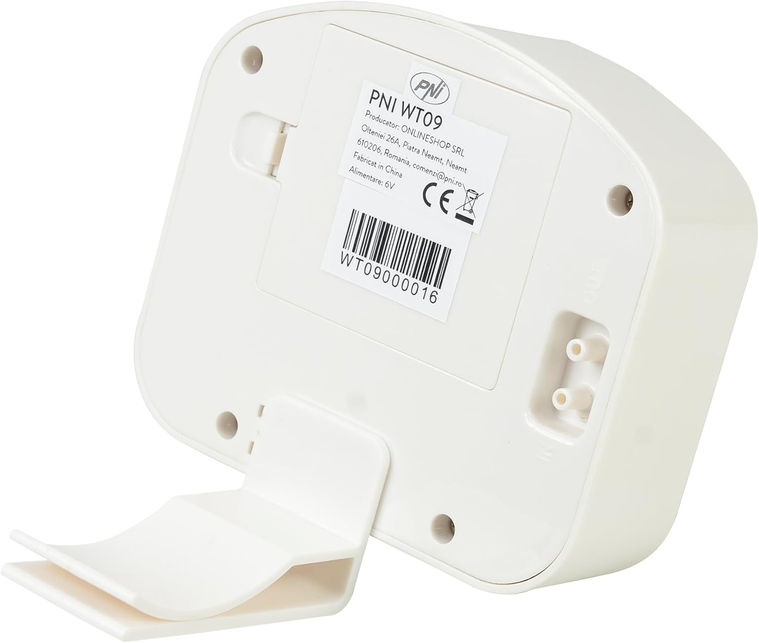 PNI WT09 Irrigation Programmer with open battery compartment