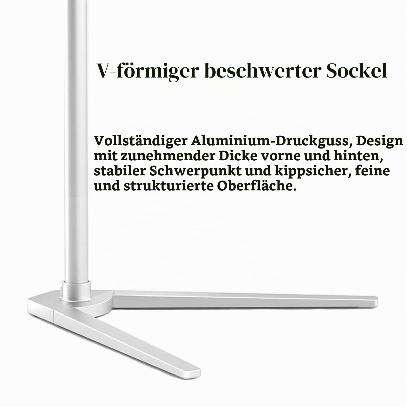 BIEGEN Buch Halterung Zum Lesen Höhenverstellbar 55-100cm 180 Grad Schwenkbar Buchständer mit Seitenclips Zum Lesen Verstellbarer Höhenwinkel Bodenständer (Wood)