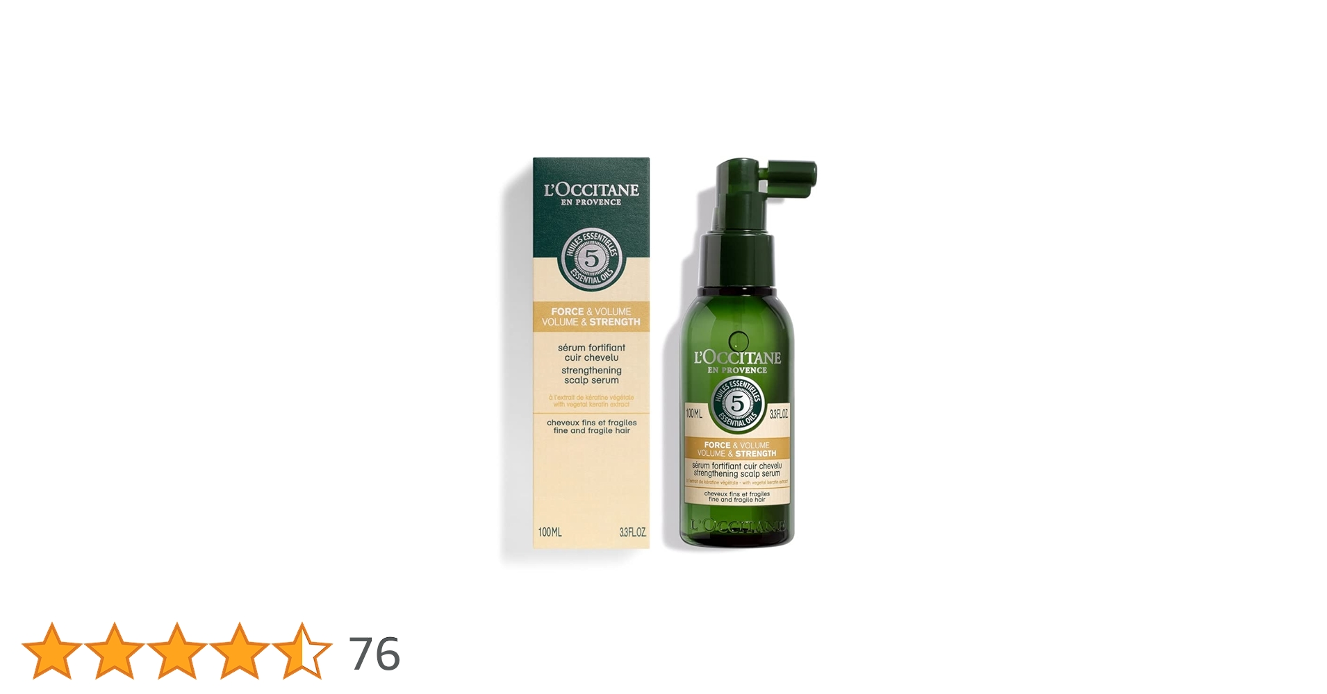 【新品未使用】ロクシタン　ファイブハーブス ボリューム＆ストレングスシャンプー Amazon.co.jp: ロクシタン(L'OCCITANE) ファイブハーブス