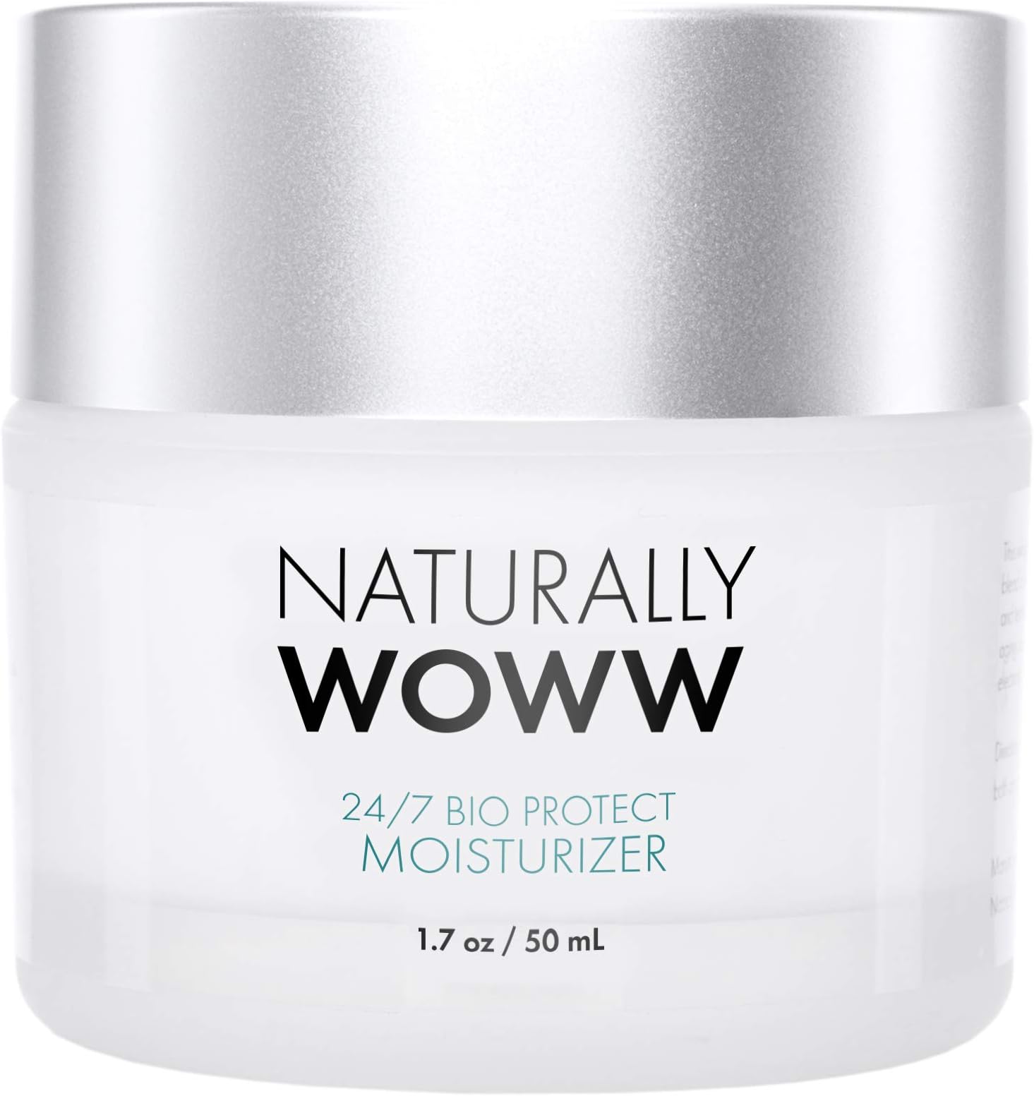 24/7 Bio Protect Face Moisturizer By Naturally Woww - Neck And Facial Cream With Hyaluronic Acid For Women - Anti Wrinkle Solution - Cruelty-Free - Vegan - Made In U.S.A.
