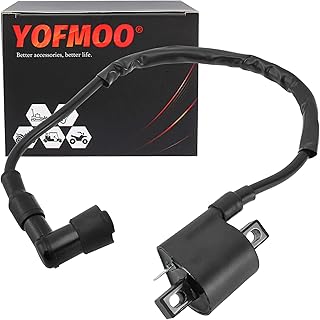 Yingshop Ignition Coil for Yamaha Bear Tracker Trail Boss Warrior Big Bear Raptor TTR125 YFM350 Honda ATC185S ATC200 ATC200ES ATC200S