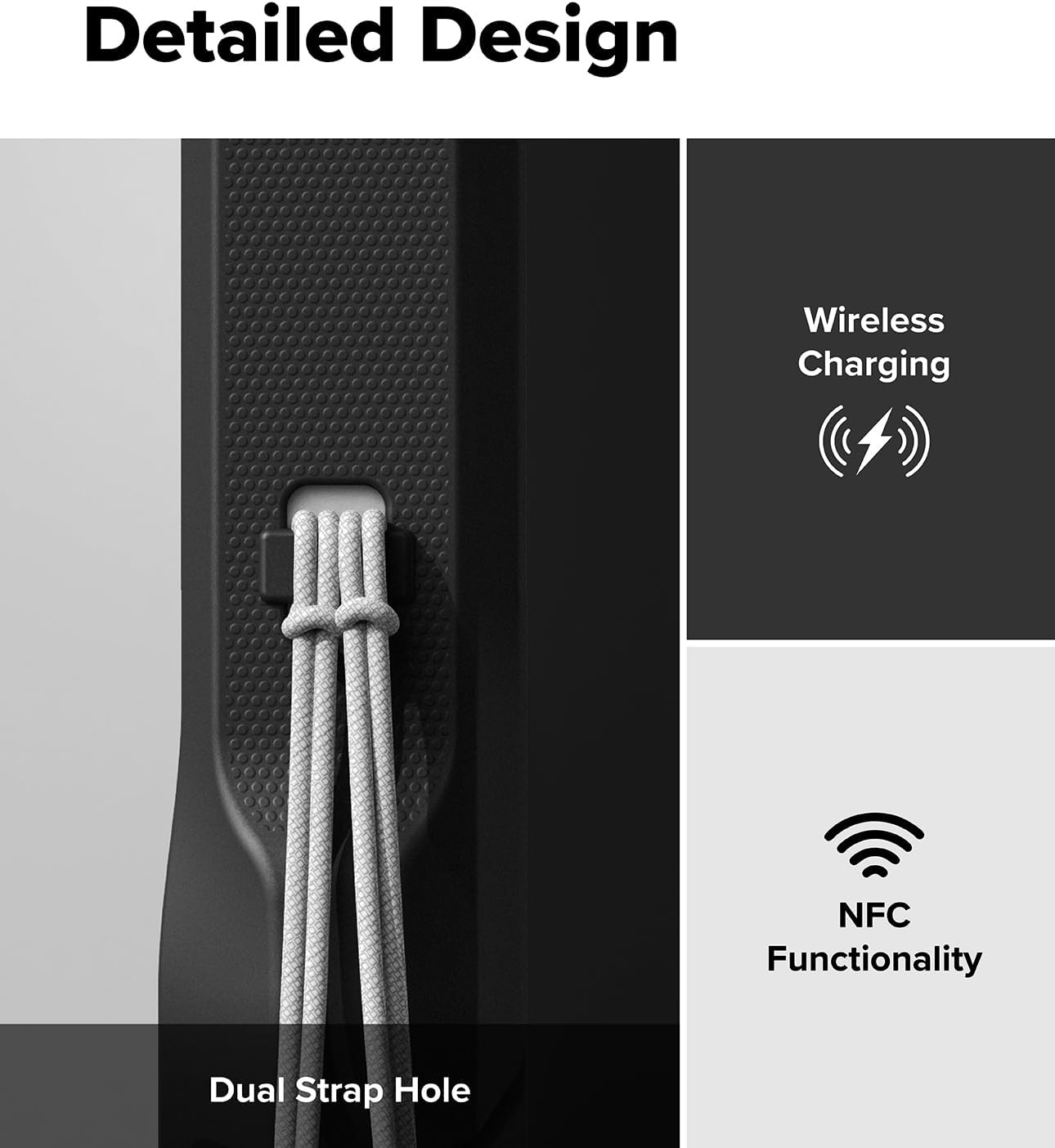 Ringke Fusion-X [Protects Each Lens Individually] Compatible with Nothing Phone 3 Case, Enhanced Bumper Heavy Duty Shockproof Protective Cover - Camo Black - Image 8