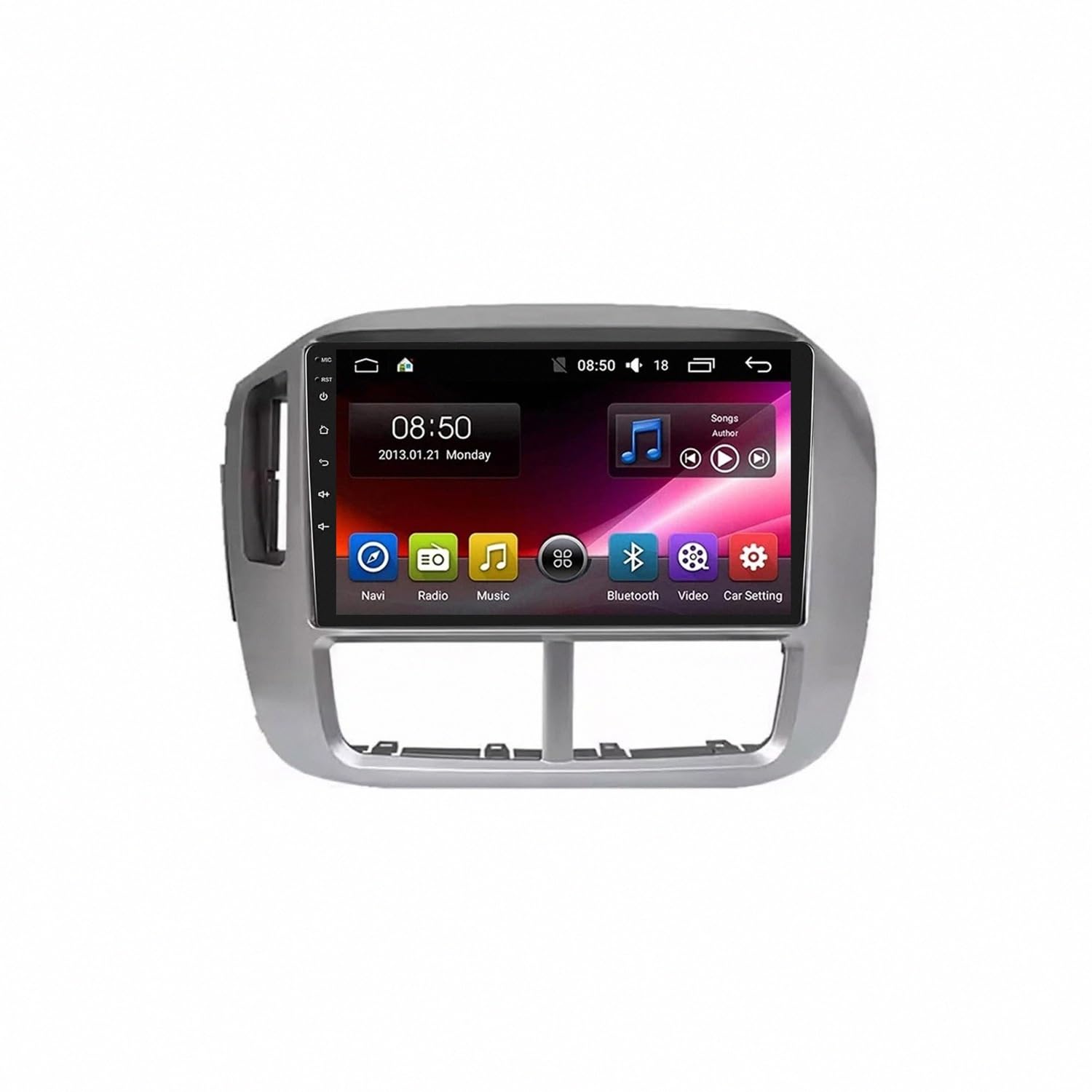 Autoradio 2 Din Bluetooth per Honda Pilot 2006-2008 Wireless Carplay Android Auto Stereo Auto Bluetooth Ips con Pantalla Táctil con Gps, 4 Nucleo 1G+32G