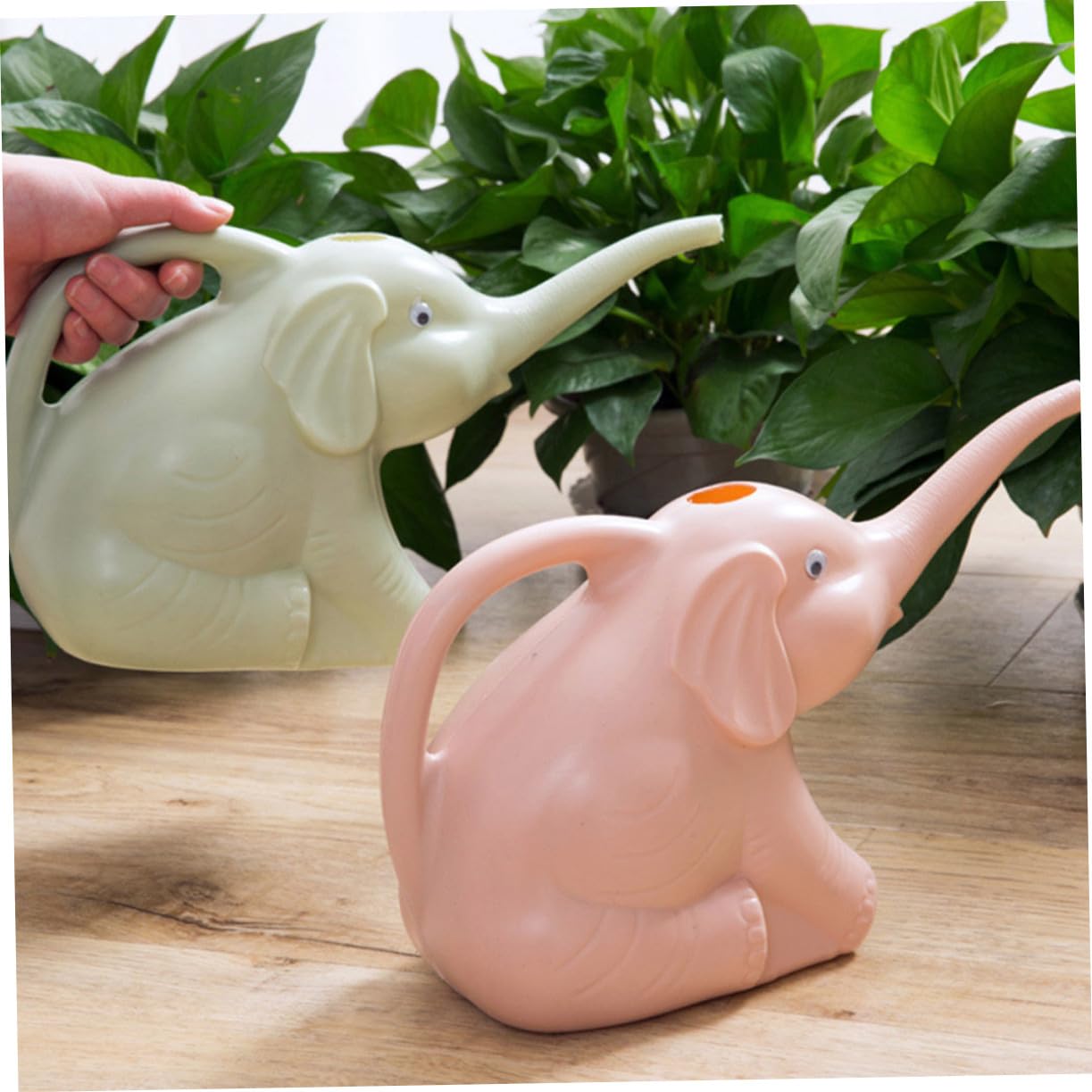 Regadera de Elefante 3 Piezas de PVC Forma Pequeña