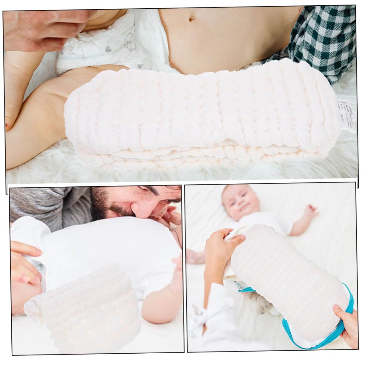BESTonZON Piezas Pañal De Gasa Forro De De Tela Reutilizable Forro De Pañal Infantil Forro De Pañal De Tela Para Recién Nacidos Forro De De Tela Lavable Algodón