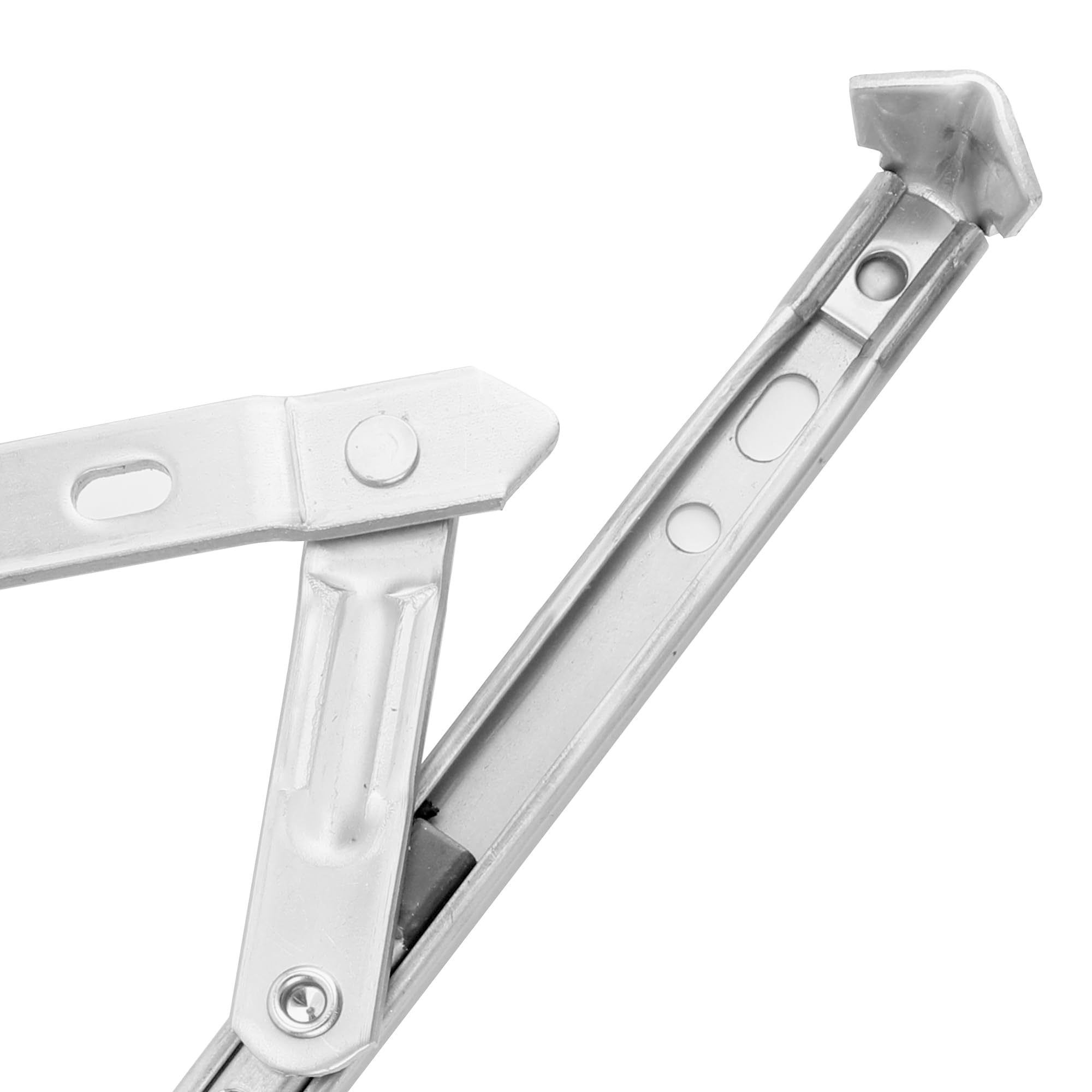 WENLISELL 4 PCS UPVC Window Friction Stay Hinges, 16 inch Top Hung Window Hinge, Side Hung Window Stays 17mm Stack - Image 3