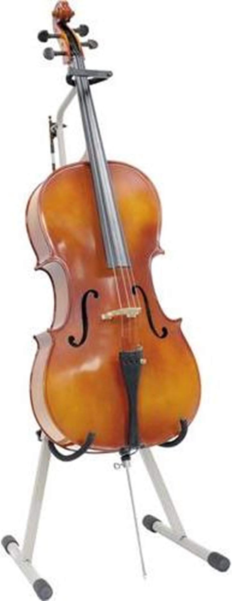 Adjustable Folding Cello/Bass Stand (SA-22) white