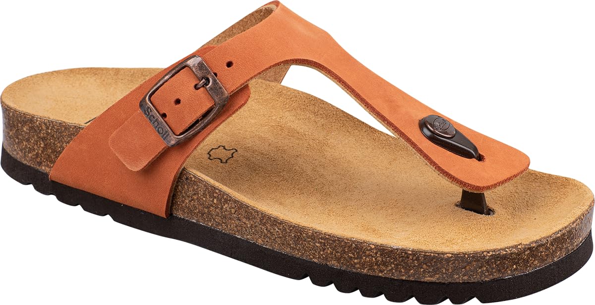 Scholl Women's Nicole Sandal, Light Brown, 6 UK