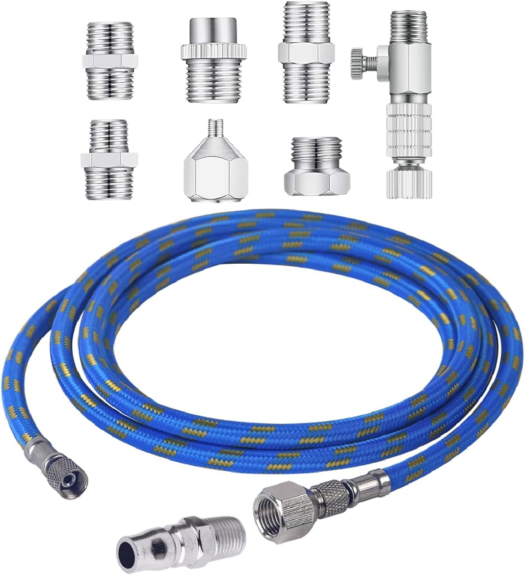 Banveno Professional 10 Pieces Airbrush Adapter Set