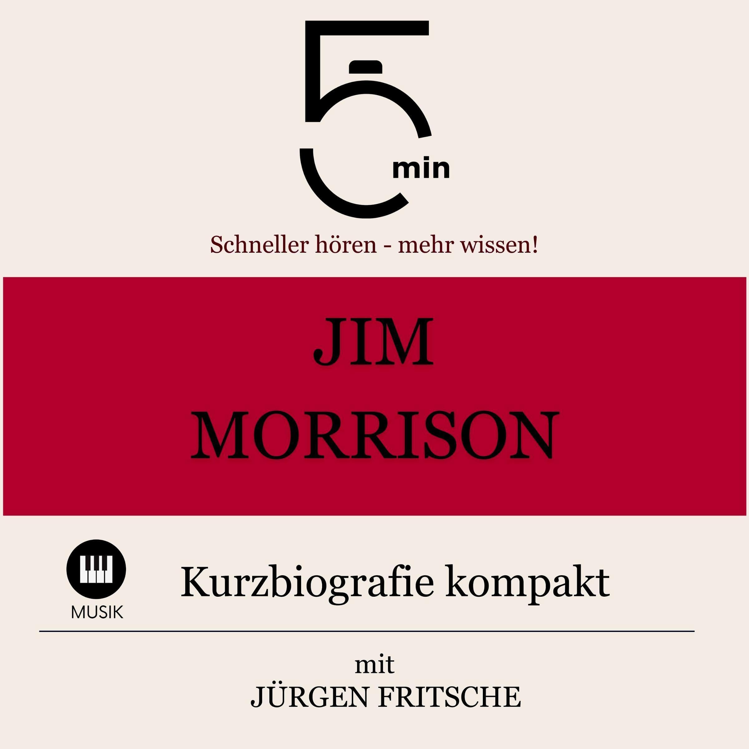 Cover art for Jim Morrison - Kurzbiografie kompakt
